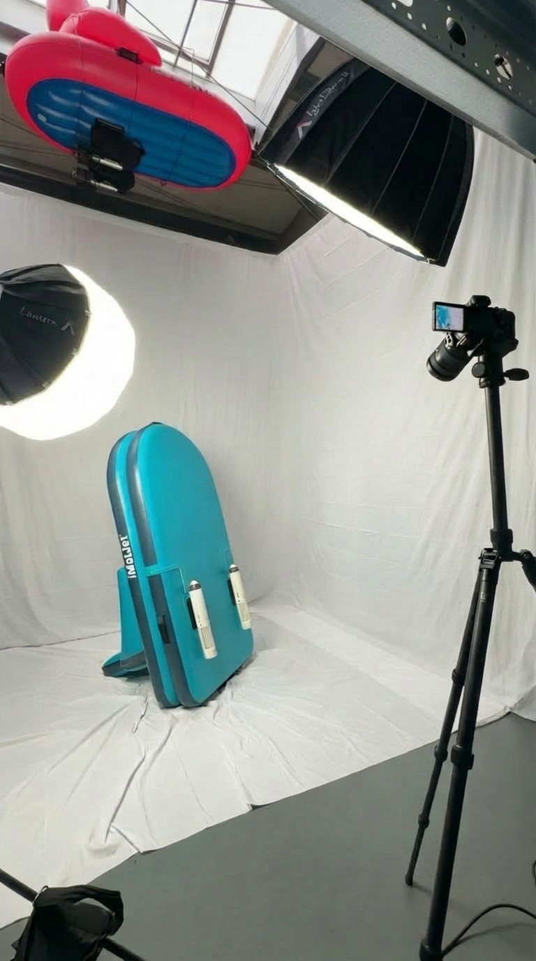 iMatJet BTS am Set